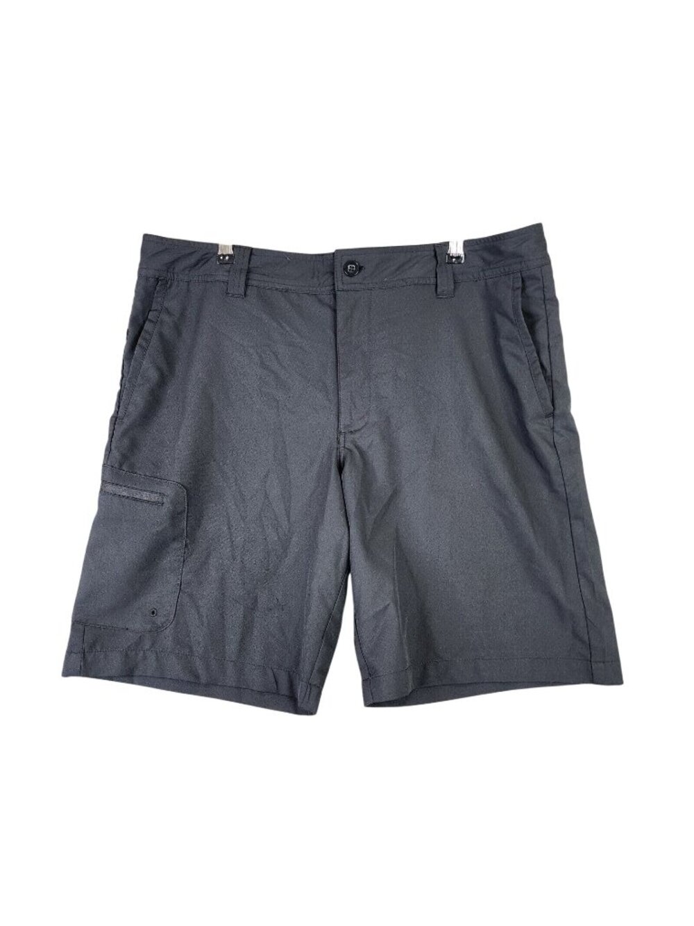 Mens Magellan Outdoors Black Fish Gear Shorts Water Repellent 10" Inseam Size 36